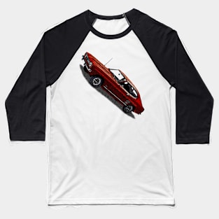 Vintage cars Ford Capri Baseball T-Shirt